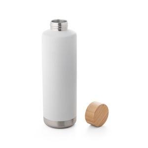 NORRE BOTTLE. Bouteille en acier inoxydable (36% recyclée) avec double paroi isolée sous vide 640 mL 10