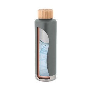 NORRE BOTTLE. Bouteille en acier inoxydable (36% recyclée) avec double paroi isolée sous vide 640 mL 11