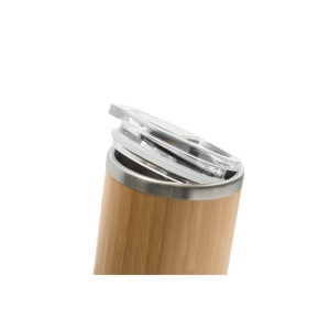 LYCKA. Tasse 350mL en bambou et acier inox 5