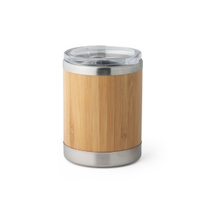 LYCKA. Tasse 350mL en bambou et acier inox 2