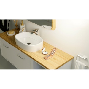 ZENA. Set de manucure en liège avec pièces en acier inoxydable 4