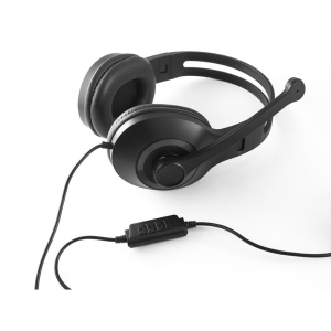 KILBY. Casque audio ajustable en ABS et PP avec microphone 6