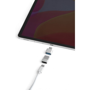 MINSKY. Jeu de 2 adaptateurs USB-A / USB-C en aluminium 7