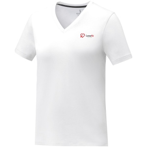 T-shirt Somoto manches courtes col V femme 7