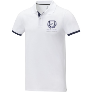Polo de 200 g/m² Morgan manches courtes deux tons homme 7