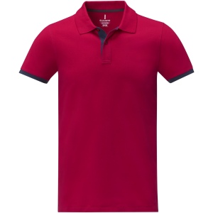 Polo de 200 g/m² Morgan manches courtes deux tons homme 18