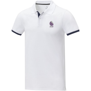 Polo de 200 g/m² Morgan manches courtes deux tons homme 12