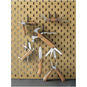 Couteau de poche en bois Dave avec clip de ceinture 8