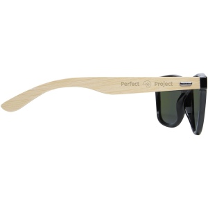 Lunettes de soleil polarisées miroir Taiy&amp;#333; en rPET/bambou dans coffret cadeau 4