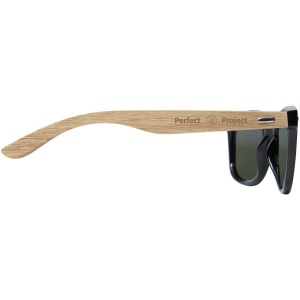Lunettes de soleil polarisées miroir Hiru en rPET/bois dans coffret cadeau 4