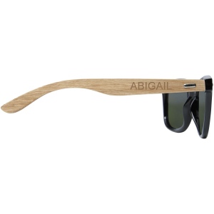 Lunettes de soleil polarisées miroir Hiru en rPET/bois dans coffret cadeau 5
