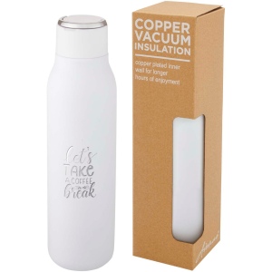 Bouteille isotherme Marka 600 ml avec couche de cuivre et avec boucle métallique 9