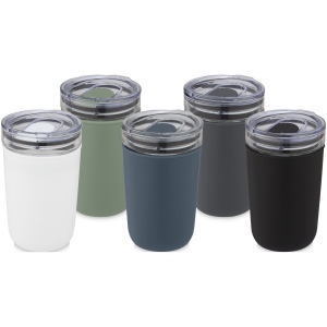 Gobelet en verre Bello de 420 ml avec paroi extérieure en plastique recyclé 21