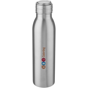 Bouteille de sport Harper 700 ml en acier inoxydable avec boucle métallique 10