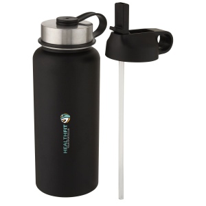 Bouteille de sport isotherme Supra 1 l avec couche de cuivre et 2 couvercles 6