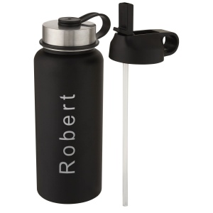 Bouteille de sport isotherme Supra 1 l avec couche de cuivre et 2 couvercles 8