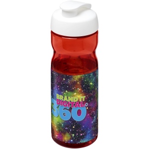 Bouteille de sport H2O Active® Base Tritan™ de 650 ml à couvercle à clapet 48