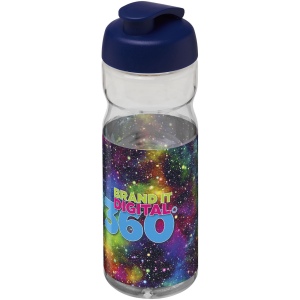 Bouteille de sport H2O Active® Base Tritan™ de 650 ml à couvercle à clapet 51