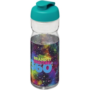 Bouteille de sport H2O Active® Base Tritan™ de 650 ml à couvercle à clapet 52