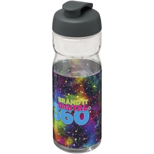 Bouteille de sport H2O Active® Base Tritan™ de 650 ml à couvercle à clapet 53