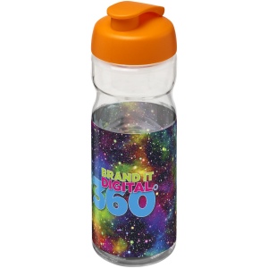 Bouteille de sport H2O Active® Base Tritan™ de 650 ml à couvercle à clapet 56