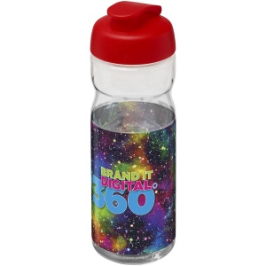 Bouteille de sport H2O Active® Base Tritan™ de 650 ml à couvercle à clapet 57