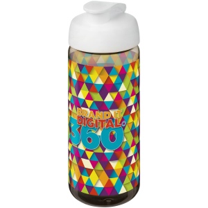 Bouteille de sport H2O Active® Octave Tritan™ de 600 ml avec couvercle à clapet 24