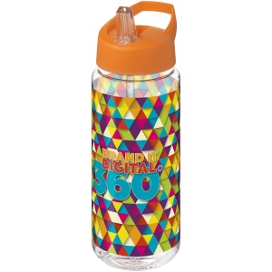 Bouteille de sport H2O Active® Octave Tritan™ de 600 ml avec couvercle à bec verseur 24