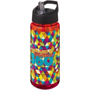 Bouteille de sport H2O Active® Octave Tritan™ de 600 ml avec couvercle à bec verseur 18