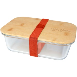 Boîte repas Roby en verre avec couvercle en bambou 1000 ml 10