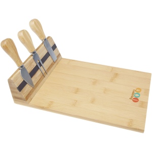 Plateau à fromage et accessoires magnétiques Mancheg en bambou 4