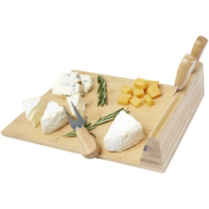 Plateau à fromage et accessoires magnétiques Mancheg en bambou 7