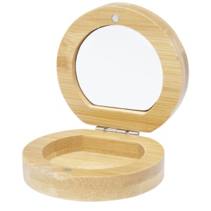 Miroir de poche Afrodit en bambou 2
