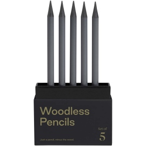 Ensemble de crayons graphite 5 pièces K’arst® 2B sans bois 6