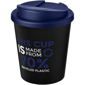 Gobelet recyclé Americano® Espresso Eco de 250 ml avec couvercle anti-déversement 37