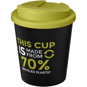 Gobelet recyclé Americano® Espresso Eco de 250 ml avec couvercle anti-déversement 40