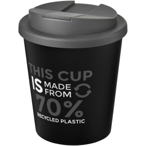Gobelet recyclé Americano® Espresso Eco de 250 ml avec couvercle anti-déversement 41