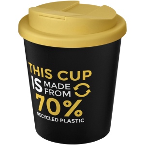 Gobelet recyclé Americano® Espresso Eco de 250 ml avec couvercle anti-déversement 42