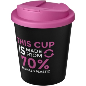 Gobelet recyclé Americano® Espresso Eco de 250 ml avec couvercle anti-déversement 43