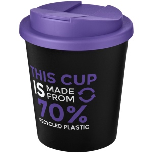 Gobelet recyclé Americano® Espresso Eco de 250 ml avec couvercle anti-déversement 47