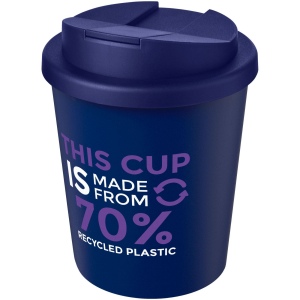 Gobelet recyclé Americano® Espresso Eco de 250 ml avec couvercle anti-déversement 48