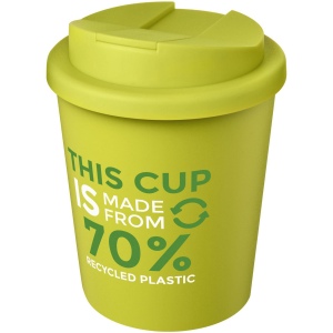 Gobelet recyclé Americano® Espresso Eco de 250 ml avec couvercle anti-déversement 49