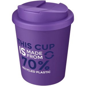 Gobelet recyclé Americano® Espresso Eco de 250 ml avec couvercle anti-déversement 51