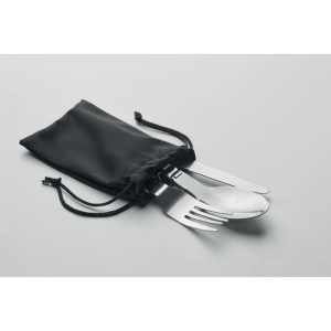 Set de 3 couverts de camping - STAPI SET 4