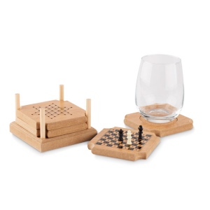 Jeu de sous-verre 4 pièces - COASTGAME 4