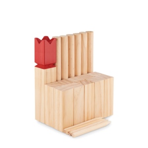 Jeu de lancer en bois de pin - KING 6