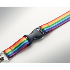 Lanyard en RPET arc-en-ciel - BOWYARD 5