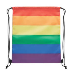 Sac à cordon arc-en-ciel  RPET - BOW 4
