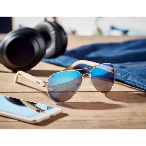 Lunettes de soleil en bambou - HONIARA 17