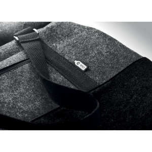 Sac de week-end en feutre RPET - INDICO BAG 8